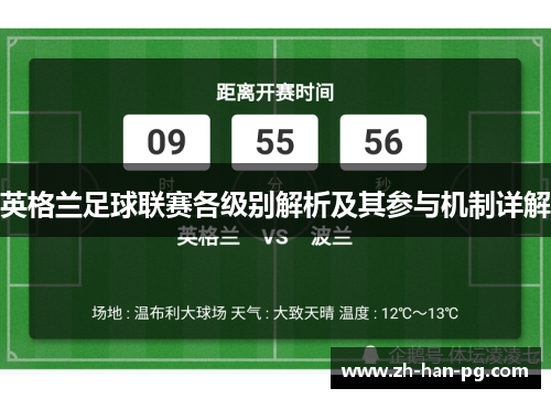 英格兰足球联赛各级别解析及其参与机制详解