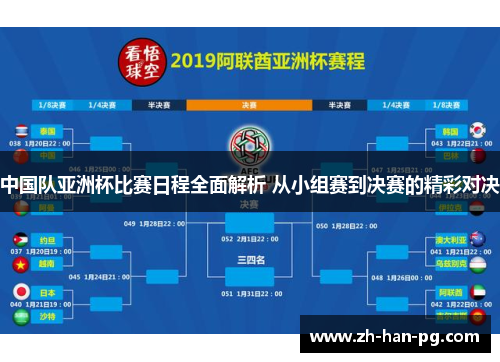 中国队亚洲杯比赛日程全面解析 从小组赛到决赛的精彩对决